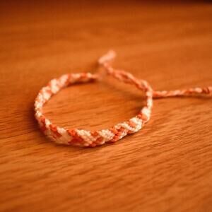 Wild Carrots Woven Bracelet